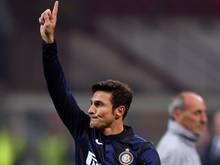 Inter-Kapitän Javier Zanetti beendet seine Karriere