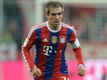 Nach Verletzung zurück im Lauftraining: Philipp Lahm