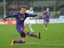 Cristian Tello rettete der Fiorentina gegen Pescara den Sieg