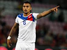 Arturo Vidal führt Chiles Aufgebot gegen Deutschland an