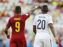Die Nationalspieler Kevin-Prince und Jérôme Boateng