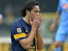 Luca Toni von Hellas Verona muss zwei Monate pausieren