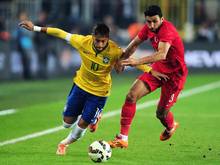 Neymar war gegen die Türkei der entscheidende Spieler