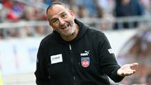 Heidenheim-Coach Schmidt hat nach dem Pokalaus sein Team kritisiert
