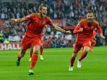 Gareth Bale erzielte das Tor des Tages für Wales