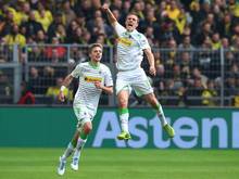 Max Kruse (r.) beendete in Dortmund seine Torflaute