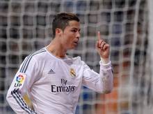 Cristiano Ronaldo erzielte seine Saisontore 19 und 20