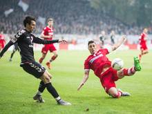 Union Berlin und der FC St. Pauli trennen sich 3:3