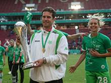 Kellermann gewann mit Wolfsburg unter anderem den DFB-Pokal
