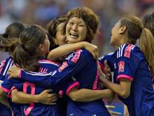 Japan feiert den Einzug ins WM-Halbfinale