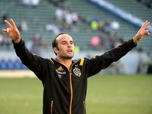 Lässt sich für seine Treffer 135 und 136 feiern: Landon Donovan