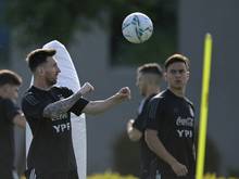 Top-Duo der argentinischen Mannschaft: Messi und Dybala (r.)