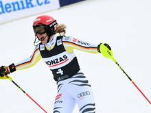 Lena Dürr feiert ihren ersten Weltcup-Slalom-Sieg