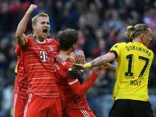 Bundesliga-Topspiel: Bayern schlägt Dortmund mit 4:2