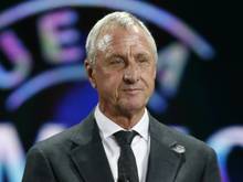 Johan Cruyff wurde von den Fans gefeiert