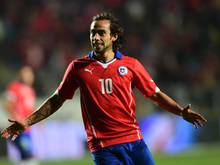 Erzielte das Siegtor für Chile: Jorge Valdivia