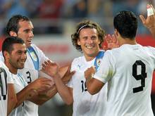 Uruguay gewinnt 4:2 gegen Japan