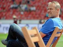 Freiburg-Coach Christian Streich ist bedient