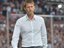 Sichtlich enttäuscht: Dynamo-Coach Steffen Menze