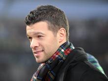 Ballack wird vor dem Länderspiel verabschiedet