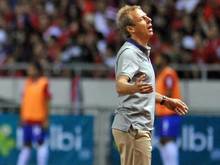 Enttäuscht nach der Niederlage: Jürgen Klinsmann