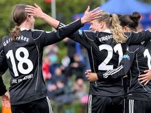 Erfolg für die Spielerinnen des 1. FFC Frankfurt