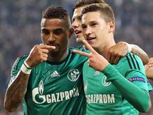 Der Einsatz von Kevin-Prince Boateng (l.) und Julian Draxler gegen Bremen ist fraglich