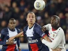 Zlatan Ibrahimovic erzielte alle Treffer für Paris