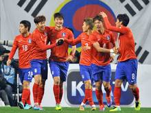 Südkorea dreht das Spiel gegen die Schweiz