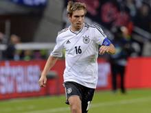 Philipp Lahm spielt im Mittelfeld