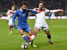 Deutschland trennt sich 1:1 von Italien