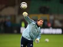 Roman Weidenfeller steht vor seinem ersten Einsatz