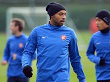Henry hält sich beim FC Arsenal fit