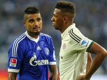 Die Brüder Kevin-Prince (l.) und Jerome Boateng