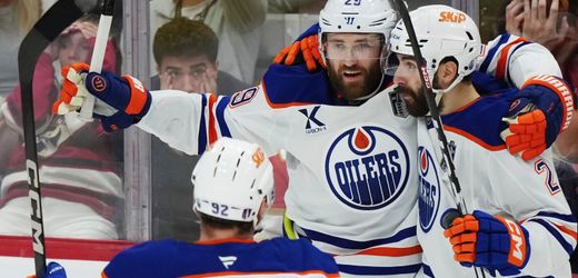 NHL-Finale gegen Florida Panthers: Leon Draisaitls spätes Tor lässt Edmonton wieder vom Titel träumen