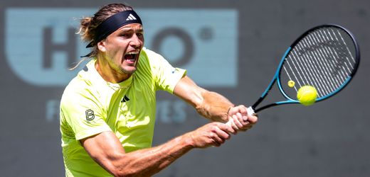 Tennis in Halle: Werbeschild bricht ab und stürzt auf Zuschauerin