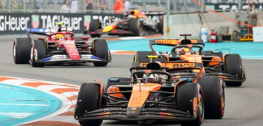 Formel 1: Lando Norris gewinnt Sprint in Miami, Max Verstappen 17.