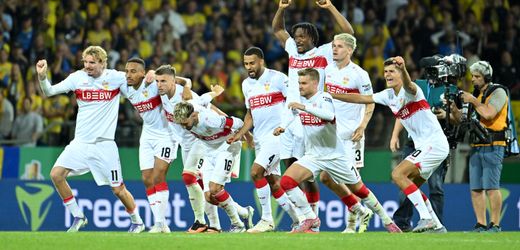 DFB-Pokal: Stuttgart bezwingt Braunschweig nach torreichem Spiel im Elfmeterschießen