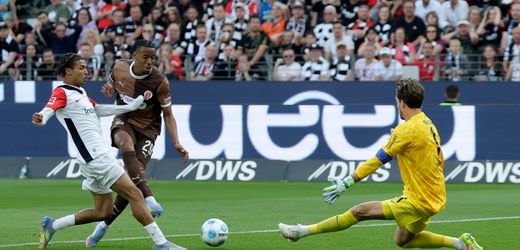 Bundesliga: Eintracht Frankfurt geht die Luft aus, FC St. Pauli kurz vorm Klassenerhalt