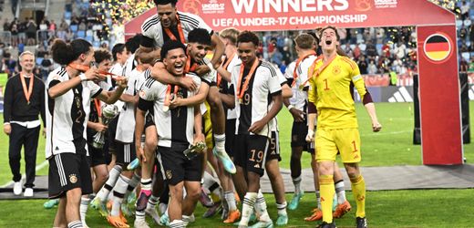 Deutsche U17-Fußballer sind Europameister