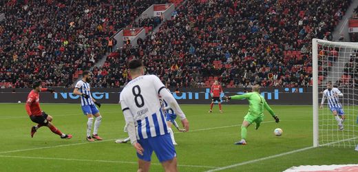 Bundesliga: Hertha BSC verliert in Leverkusen - Ausweitung der Abstiegskampfzone