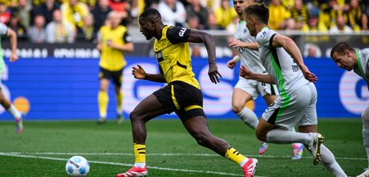Fußball-Bundesliga: Doppelpack Serhou Guirassy und Karim Adeyemi – Borussia Dortmund schlägt VfL Wolfsburg