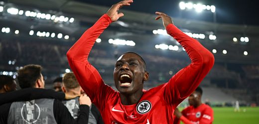Eintracht Frankfurt - Randal Kolo Muani im DFB-Pokalfinale: Der Goldjunge