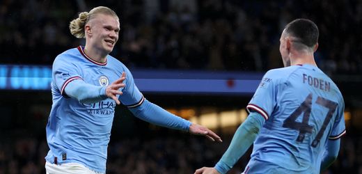FA Cup: Erling Haaland schießt Manchester City ins Halbfinale
