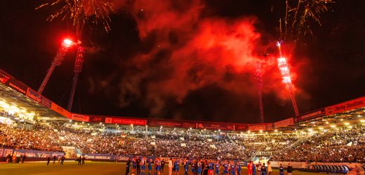 Hansa Rostock: Neunjähriger Junge durch Pyrotechnik schwer verletzt