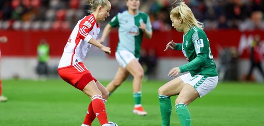 Frauen-Bundesliga: FC Bayern mit Traumtoren gegen Werder Bremen kurz vor Titelverteidigung