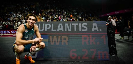Stabhochsprung: Armand Duplantis verbessert Weltrekord auf 6,27 Meter
