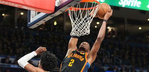 NBA: Oklahoma City Thunder stellen Playoff-Rekord mit 87 Punkten zur Halbzeit ein