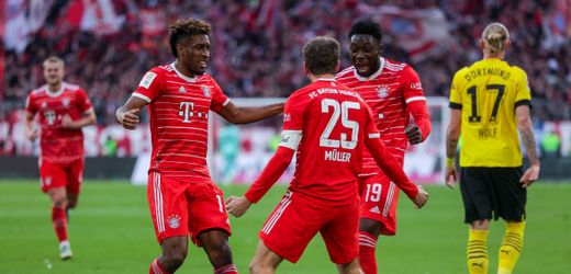 Bundesliga: FC Bayern führt Borussia Dortmund vor - Kobel mit Patzer und Müller-Doppelpack