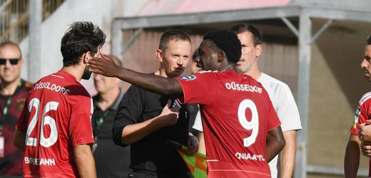 Regionalliga: Düsseldorfer geht vom Platz, Kölner bestreitet Fehlverhalten
